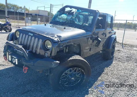 2014 Jeep Wrangler Unlimited Sahara z USA, uszkodzony, nr VIN 1C4BJWEG0EL224521